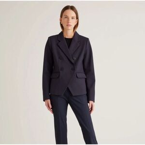 Quince Navy Blazer